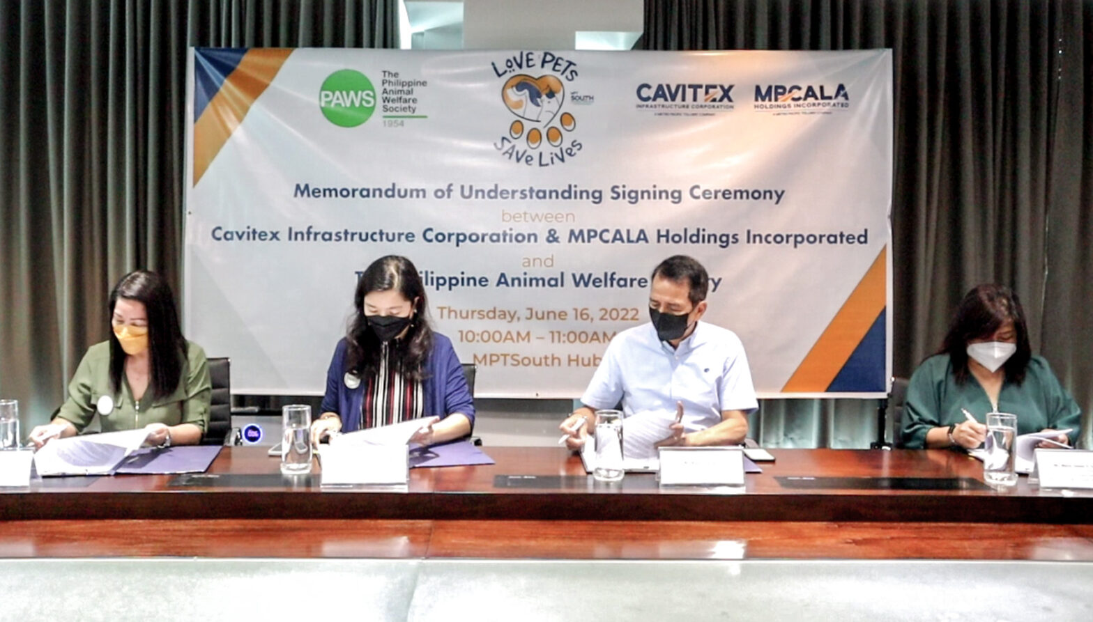 MPTS PAWS MOU SIGNING